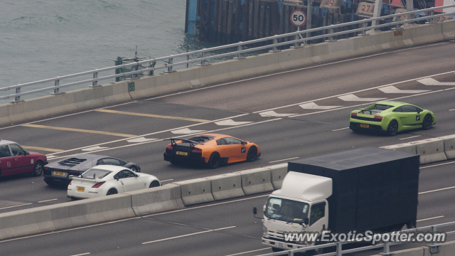 Lamborghini Aventador spotted in Hong Kong, China