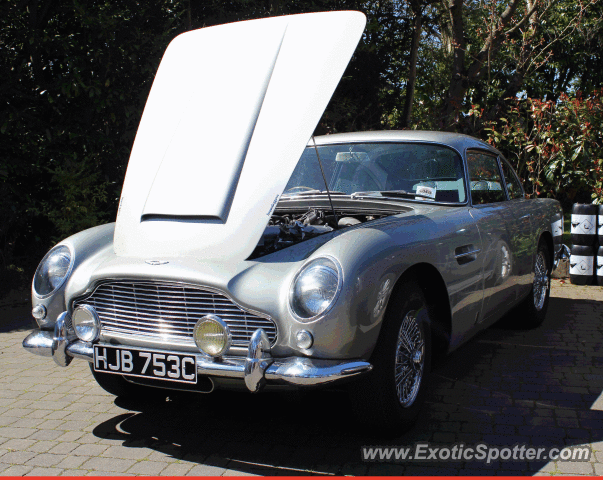 Aston Martin DB5 spotted in Ascot, United Kingdom