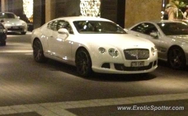 Bentley Continental spotted in Melbourne, Australia