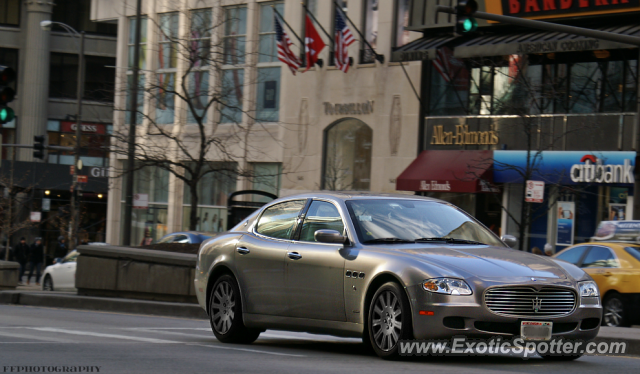 Maserati Quattroporte spotted in Chicago, Illinois