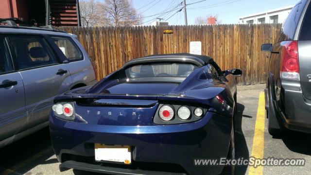 Tesla Roadster spotted in Denver, Colorado