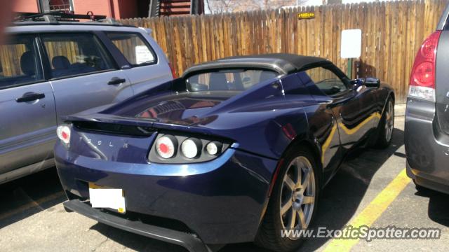 Tesla Roadster spotted in Denver, Colorado