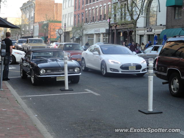 Tesla Model S spotted in Red Bank, New Jersey