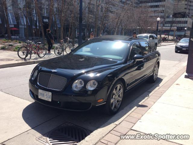 Bentley Continental spotted in Toronto, Canada