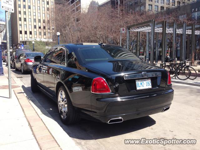 Rolls Royce Ghost spotted in Toronto, Canada