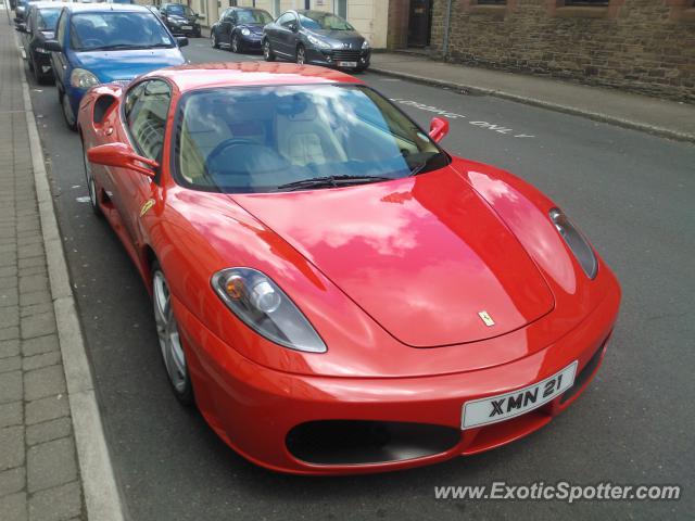 Ferrari F430 spotted in Douglas, United Kingdom