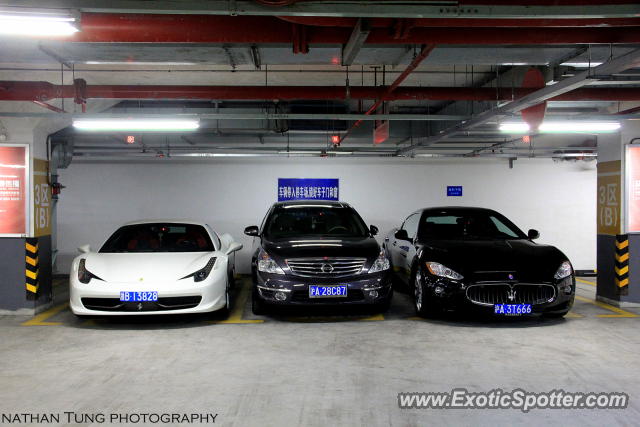 Ferrari 458 Italia spotted in Shanghai, China