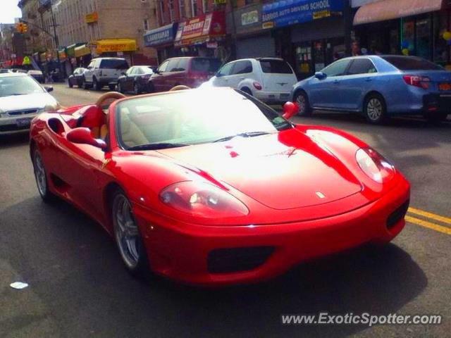 Ferrari 360 Modena spotted in Brooklyn, New York