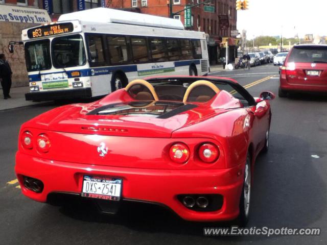 Ferrari 360 Modena spotted in Brooklyn, New York