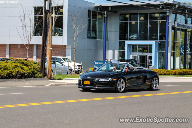 Audi R8 spotted in Greenwich, Connecticut