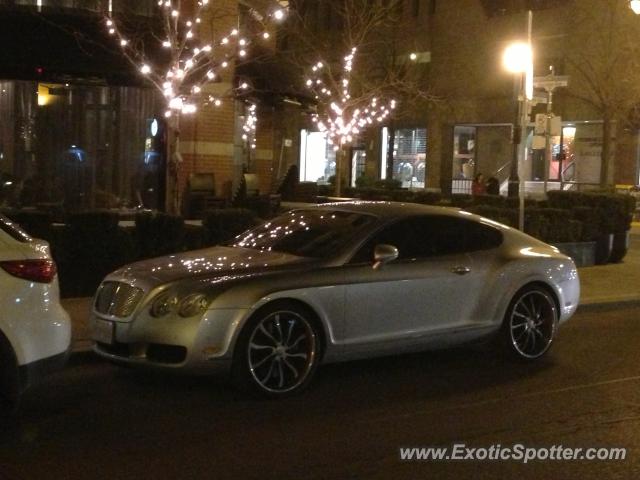 Bentley Continental spotted in Toronto, Canada