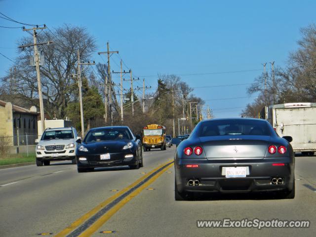 Ferrari 612 spotted in Wilmette, Illinois