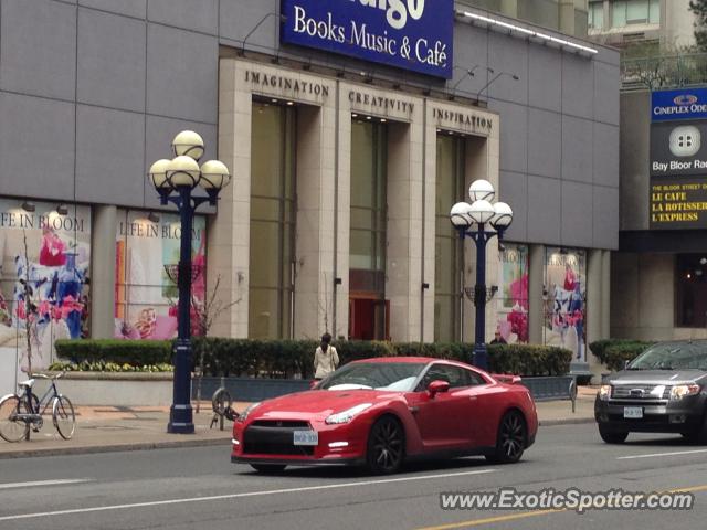 Nissan GT-R spotted in Toronto, Canada