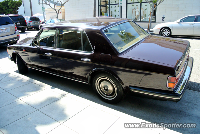 Rolls Royce Silver Spur spotted in Beverly Hills, California