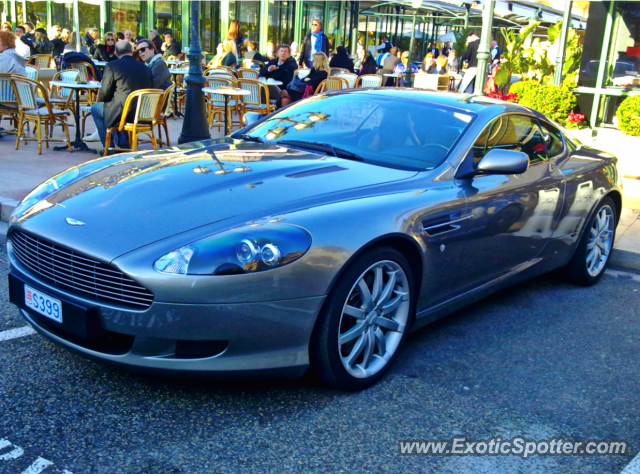 Aston Martin DB9 spotted in Monaco, Monaco