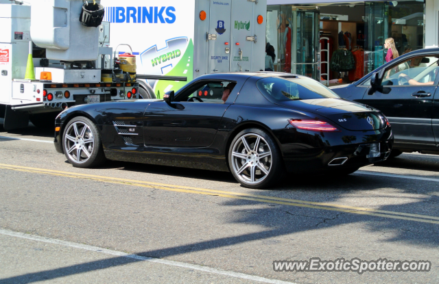 Mercedes SLS AMG spotted in Beverly Hills, California