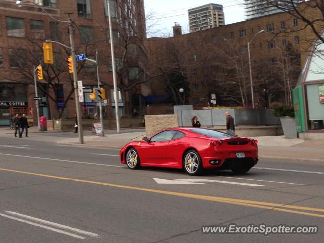 Ferrari F430 spotted in Toronto, Canada