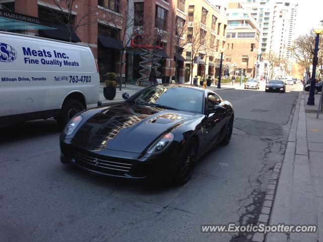 Ferrari 599GTB spotted in Toronto, Canada