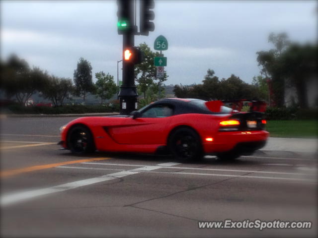 Dodge Viper spotted in Carmel Valley, California