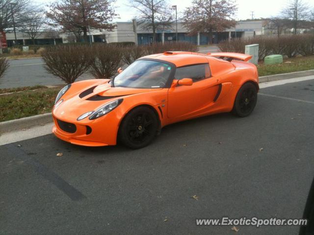 Lotus Exige spotted in Columbia, Maryland