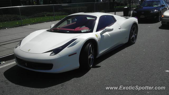 Ferrari 458 Italia spotted in Queens, New York