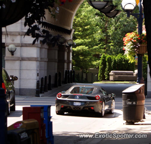 Ferrari 458 Italia spotted in Toronto, Canada