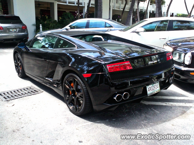 Lamborghini Gallardo spotted in Miami Beach, Florida