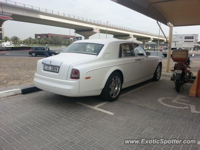 Rolls Royce Phantom spotted in Dubai, United Arab Emirates