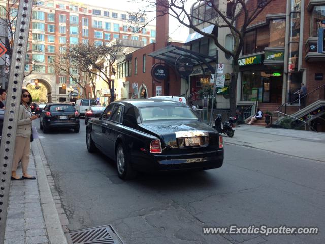 Rolls Royce Phantom spotted in Toronto, Canada