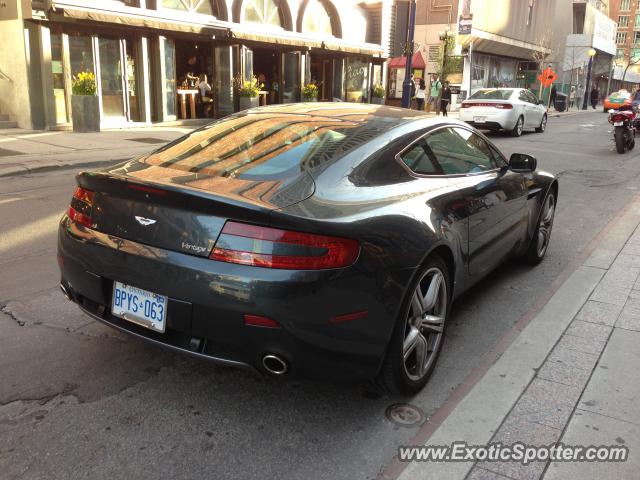 Aston Martin Vantage spotted in Toronto, Canada