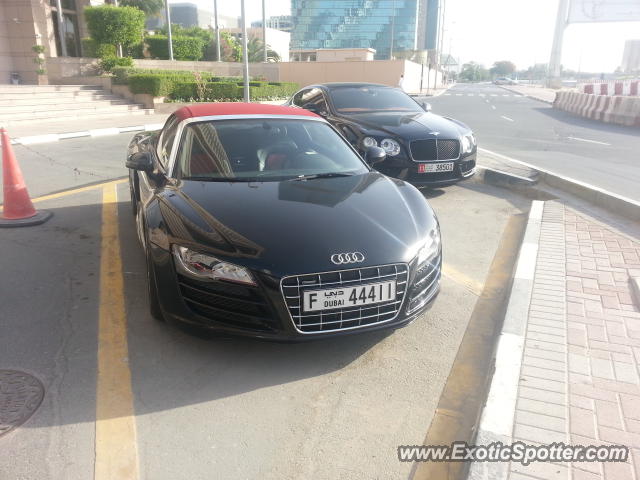 Audi R8 spotted in Dubai, United Arab Emirates