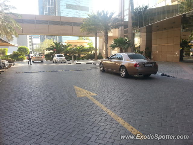 Rolls Royce Ghost spotted in Dubai, United Arab Emirates