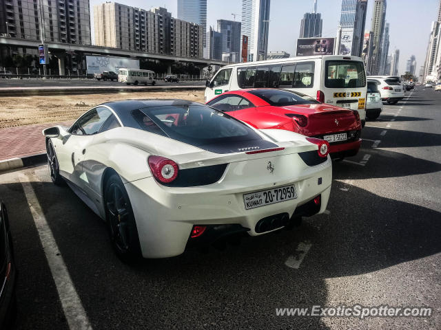 Ferrari California spotted in Dubai, United Arab Emirates