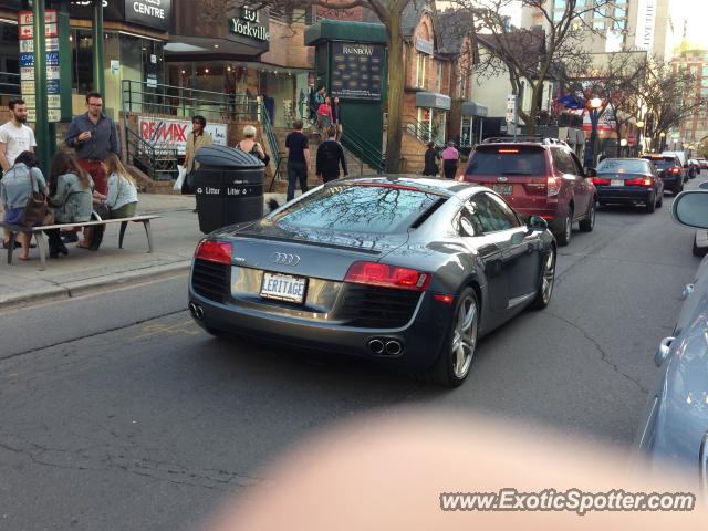 Audi R8 spotted in Toronto, Canada