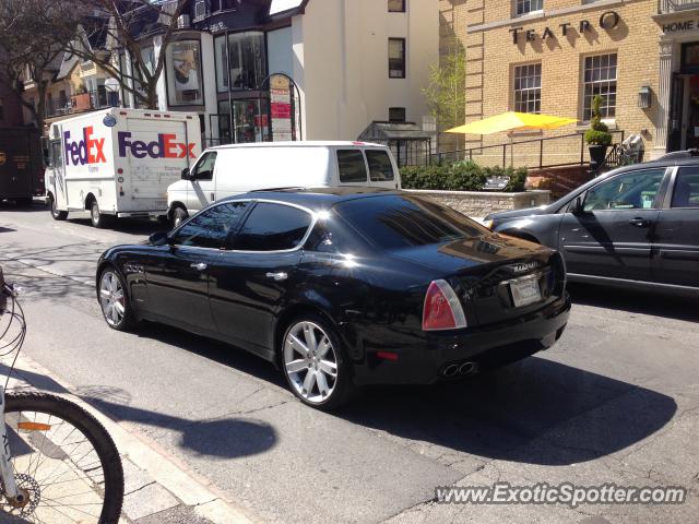 Maserati Quattroporte spotted in Toronto, Canada