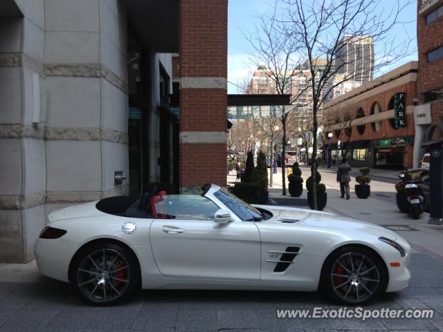 Mercedes SLS AMG spotted in Toronto, Canada