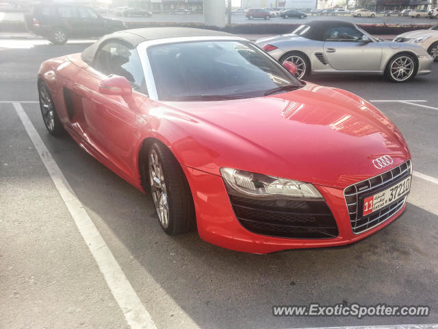 Audi R8 spotted in Dubai, United Arab Emirates