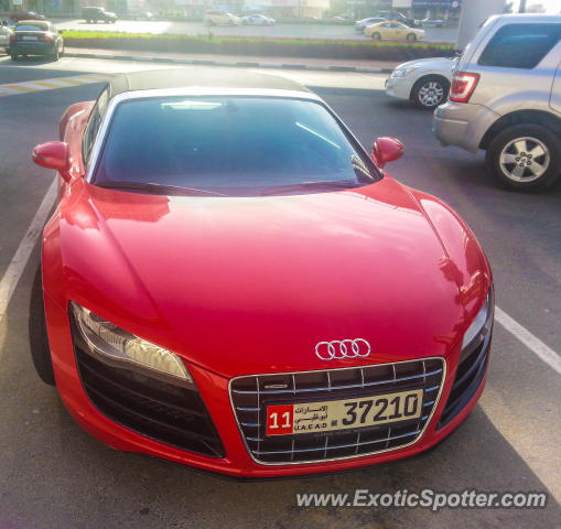 Audi R8 spotted in Dubai, United Arab Emirates