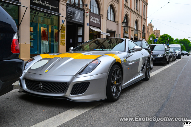 Ferrari 599GTO spotted in Munich, Germany