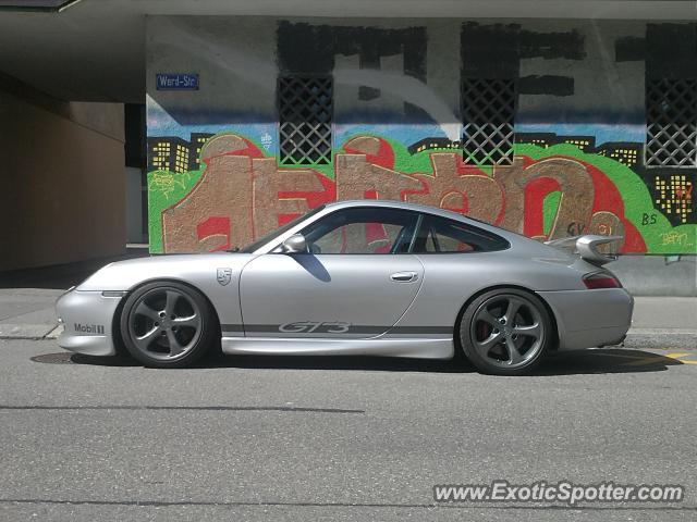 Porsche 911 GT3 spotted in Zurich, Switzerland