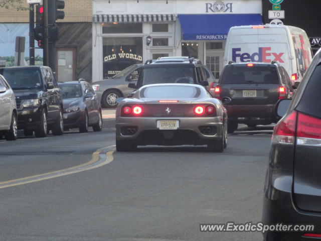 Ferrari 360 Modena spotted in Red Bank, New Jersey