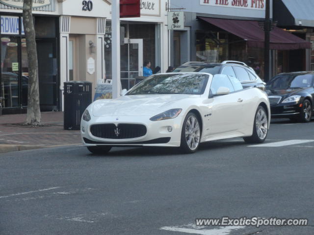 Maserati GranCabrio spotted in Red Bank, New Jersey