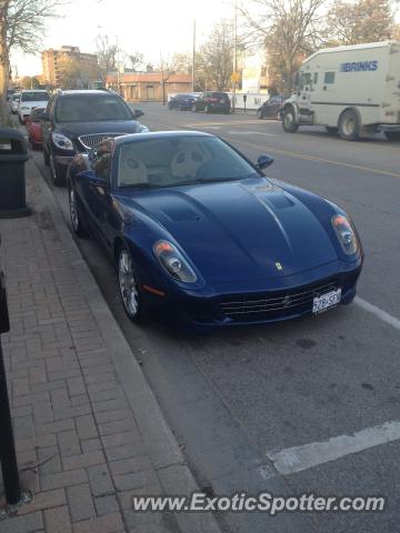 Ferrari 599GTB spotted in Oakville, Canada