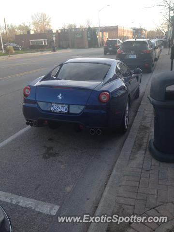 Ferrari 599GTB spotted in Oakville, Canada