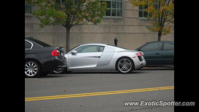 Audi R8 spotted in Greenwich, Connecticut