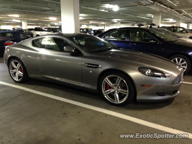 Aston Martin DB9 spotted in Seattle, Washington