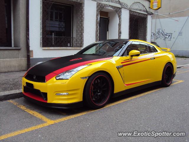 Nissan GT-R spotted in Zurich, Switzerland