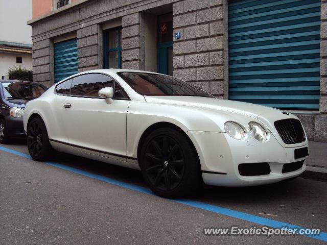 Bentley Continental spotted in Winterthur, Switzerland