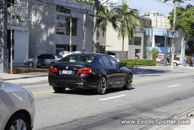 BMW M5 spotted in São Paulo, Brazil