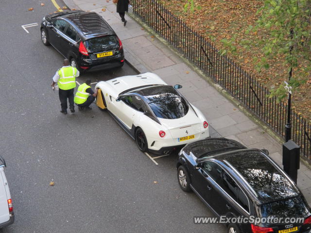 Ferrari 599GTO spotted in London, United Kingdom